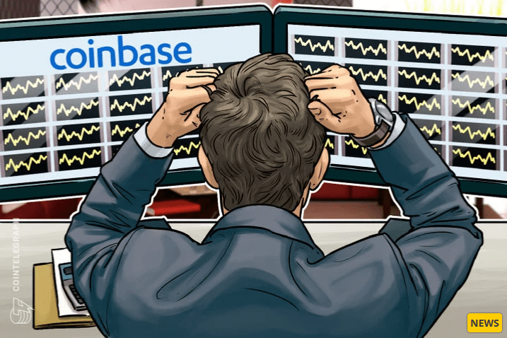 coinbase2 - صرافی کوین بیس غیر قابل دسترس به دلیل ترافیک کاربران