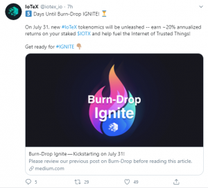 Annotation 2020 07 27 125611 300x271 - رویداد جدید ارز IoTeX: توکن سوزی در تاریخ 31 جولای(10 مرداد)