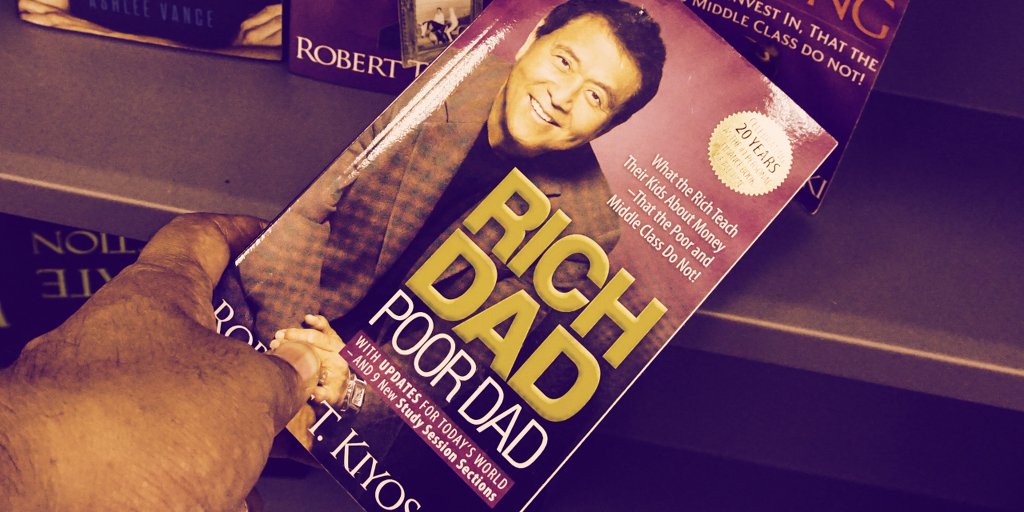 rich dad poor dad Robert Kiyosaki gold bitcoin gID 4 - نویسنده کتاب پدر پولدار پدر فقیر:سرمایه گذاران طرفدار طلا ، میبایست در بیت کوین سرمایه گذاری کنند!