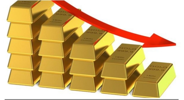 طلا - معاملات آتی طلا یک روز پس از بالاترین قیمت از سال ۲۰۱۱، نزولی به پایان رسید