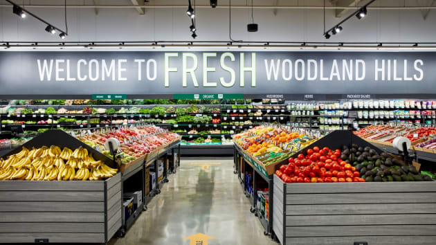 amazon fresh grocery store - ثروت جف بزوس از 200 میلیارد دلار عبور کرد!