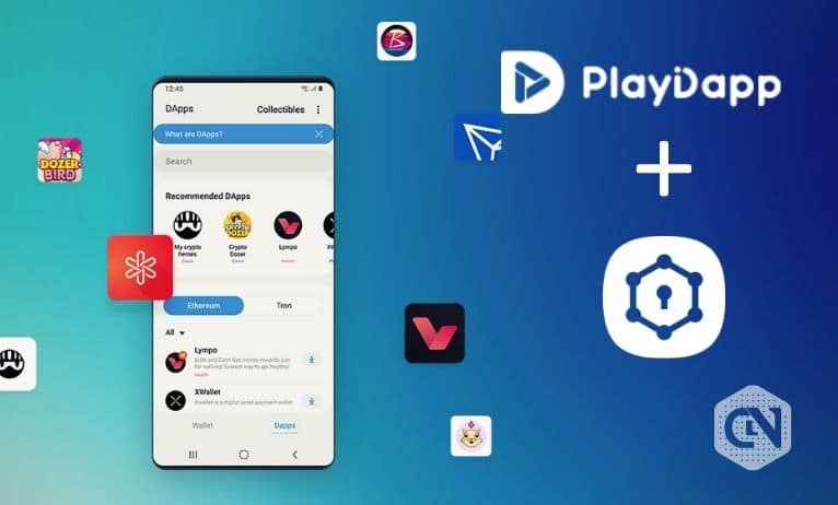 PlayDapp Token PLA - اضافه شدن توکن (PlayDapp(PLA به کیف پول سامسونگ