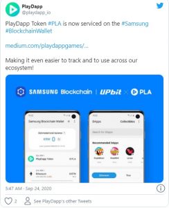 Playdapp 244x300 - اضافه شدن توکن (PlayDapp(PLA به کیف پول سامسونگ