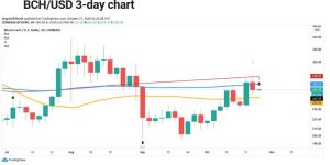 چارت بیت‌کوین‌کش 2 300x150 - تحلیل تکنیکال بیت‌کوین کش (BCH)؛ سه‌شنبه ۶ آبان