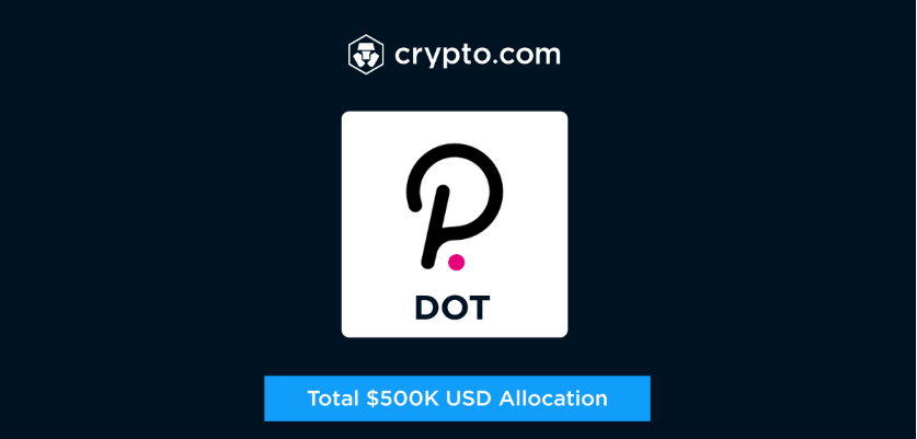 Polkadot DOT Coming to Supercharger and The Syndicate - 500000 دلار پاداش برای کاربران برنامه Crypto.com