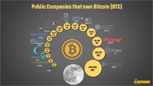 Public Companies that own BTC 300x169 - 5 دلیل عمده افزایش قیمت بیت کوین و رسیدن به اوج جدید 15 ماهه