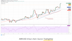 XMR USD2 1 300x171 - 5 ارز دیجیتالی که این هفته باید زیر نظر بگیرید