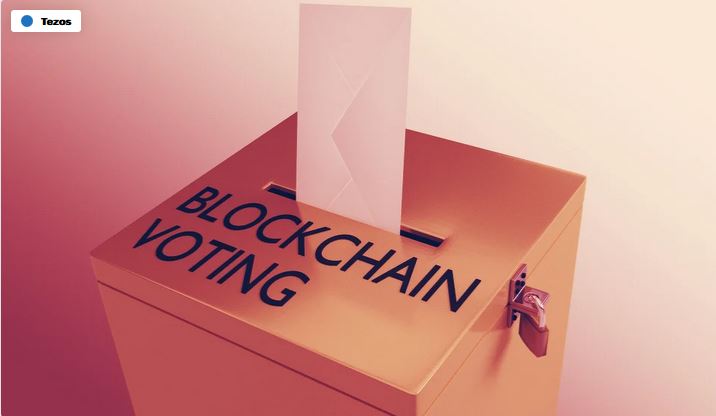 بلاکچین تزوس فرانسه - استفاده از تکنولوژی بلاکچین برای رأی‌گیری در شهر ایولین فرانسه