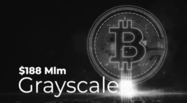 Grayscale - شرکت Grayscale بیش از ۱۸۸ میلیون دلار بیت کوین به دست آورده است
