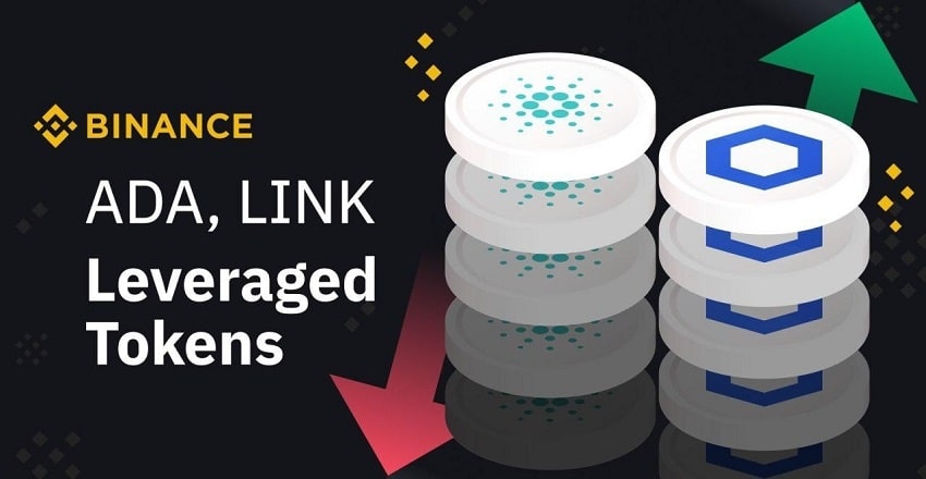 New Binance leveraged tokens for Chainlink LINK and Cardano ADA - آشنایی با توکن های اهرمی بایننس و نحوه خرید و فروش آنها