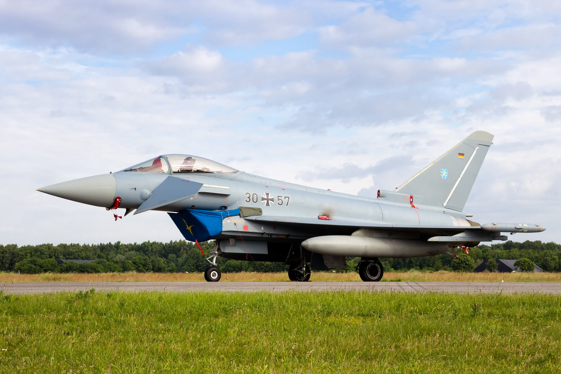 a german eurofighter typhoon - قرارداد خرید 38 یوروفایتر بین ایرباس و نیروی هوایی آلمان امضاء شد