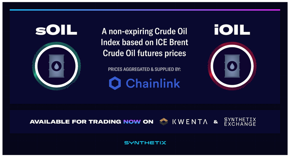 soil - همکاری Chainlink و Synthetix برای راه اندازی توکن مشتقات نفت