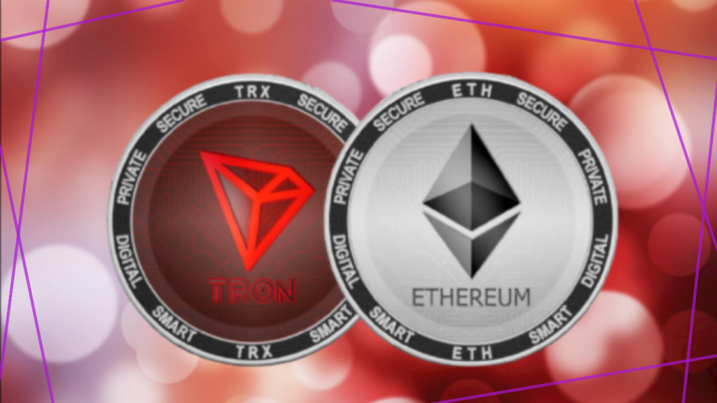 tron ethereum 3 1024x576 1 - جاستین سان: اتریوم مثل آیفون است و ترون شبیه اندروید!