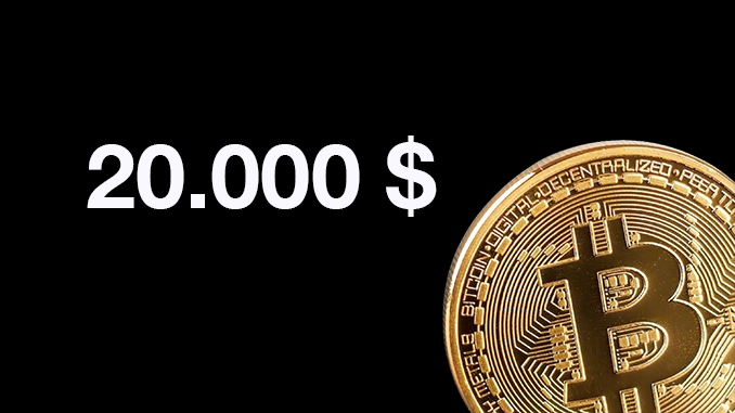 Bitcoin 20000 usd 678x381 1 - بیت کوین در صرافی Coinbase رکورد جدیدی ثبت کرد