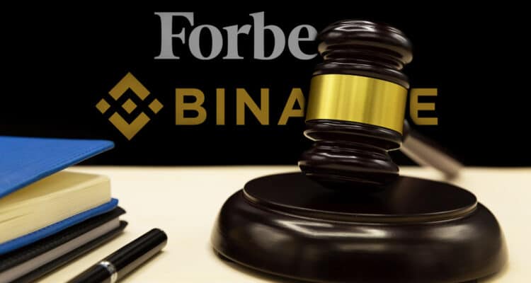 forbesbinance 750x400 1 - بایننس به طور داوطلبانه دادخواست خود علیه فوربس را پس گرفت