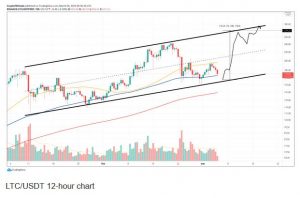 چارت لایت‌کوین 3 300x198 - تحلیل تکنیکال لایت‌کوین (LTC)؛ جمعه ۱۵ اسفند