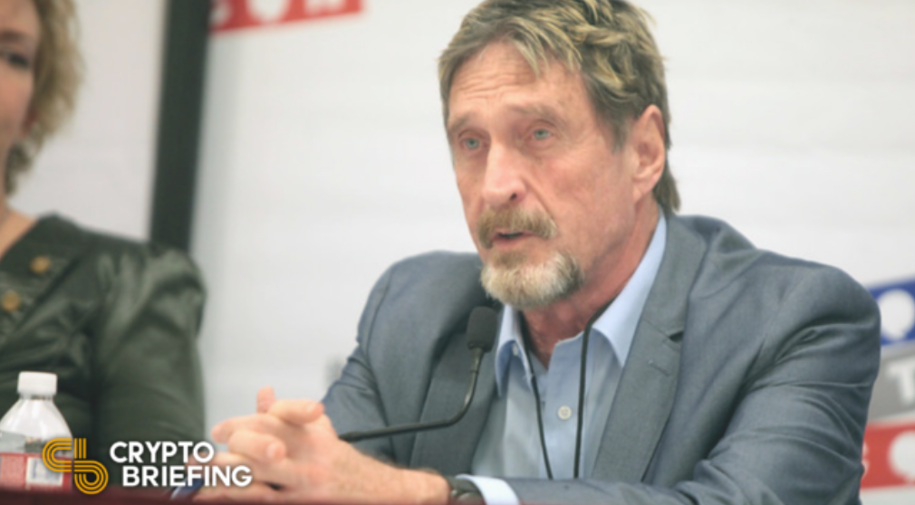 John McAfee 1 - آیا جان مک آفی کلید مرد مرده را روی بلاکچین اتریوم قرار داده است؟