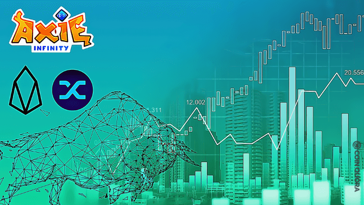 Bullish Altcoins Synthetix SNX Axie AXS and EOS - 3 آلت کوین گاوی در 24 ساعت گذشته:سینتتیکس (SNX) ، اکسی اینفینیتی (AXS) و ایاس(EOS)