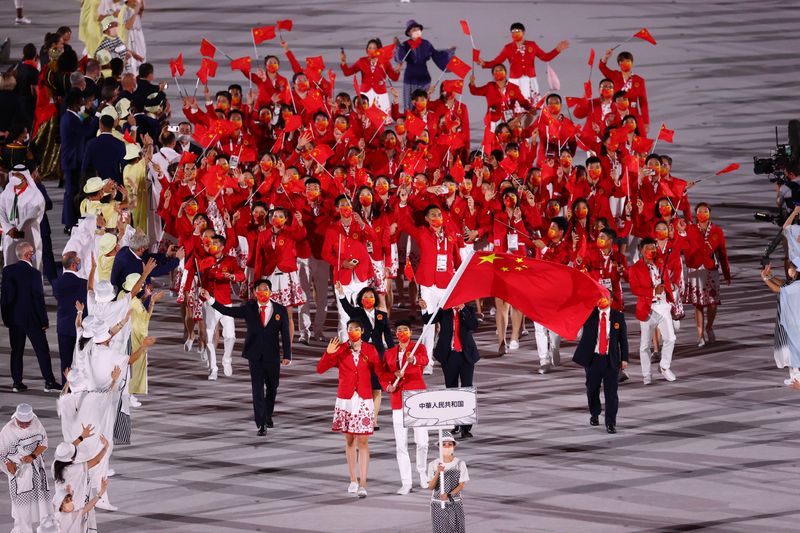 LYNXMPEH6N05P L - چین از تیم پخش کننده بازی های المپیک در NBC به دلیل نمایش "نقشه ناقص" از این کشور انتقاد کرد