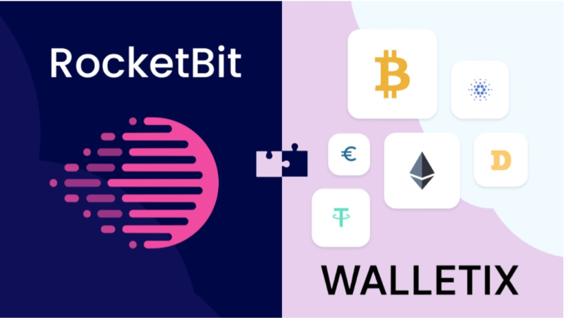 rocketBit - اعلام همکاری RocketBit با Walletix