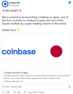 Coinbase Launches in Japan 232x300 - صرافی کوین بیس در ژاپن همراه با سپرده های سریع MUFG راه اندازی می شود