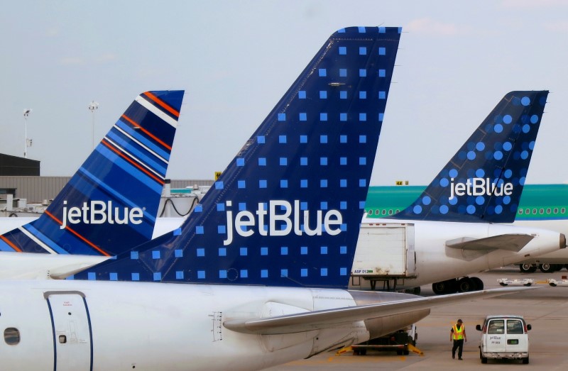 LYNXMPEH7B02B L - JetBlue با وجود پاندمی ، اولین پرواز لندن را آغاز کرد