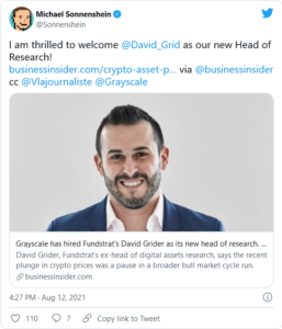Screenshot 2021 08 12 at 20 37 43 Grayscale Welcomes Fundstrats David Grider as Head of Digital Assets Research 257x300 - گری اسکیل، دیوید گرایدر را به عنوان رئیس تحقیقات دارایی های دیجیتال استخدام می کند