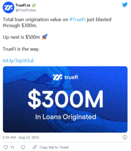 TrueFi 260x300 - رشد TRU تا جایی ادامه یافت که کندلی سبز توانست بالاتر ازسطح 1 دلار را لمس کند