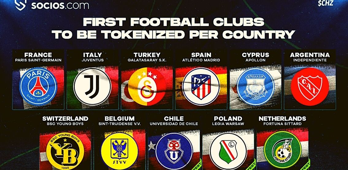 socios clubs - باشگاه های برتر اروپایی 150 میلیون پوند از طریق Socios به دست آورده اند