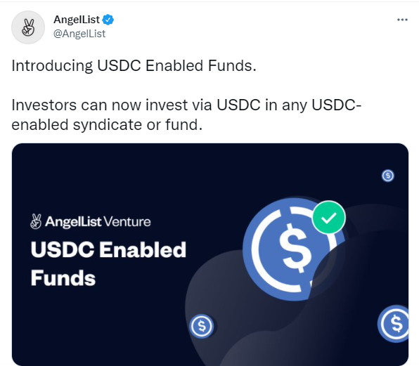 2021 09 29 05 47 25 Window - همکاری USDC با AngelList