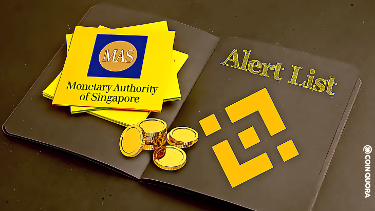 Binance Under MAS Investor Alert List - بایننس در لیست هشدار سنگاپور قرار گرفت