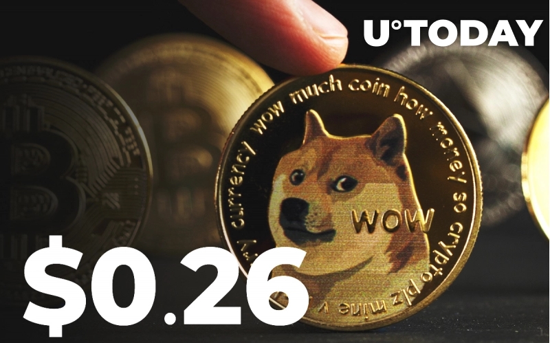 2021 10 18 16 37 53 DOGE Over 12 Up Trading at 0.26 - رشد ۱۲ درصدی دوج کوین