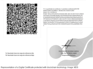 Mexican Company Launches Blockchain Powered 300x221 - شرکت مکزیکی، گواهی آزمایش کووید-19 را با فناوری بلاک چین راه اندازی کرد