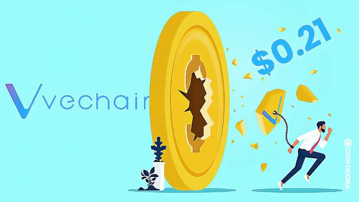 VeChain break out 0.21 - پیش بینی روند صعودی قوی برای ویچین در روزهای پیش رو