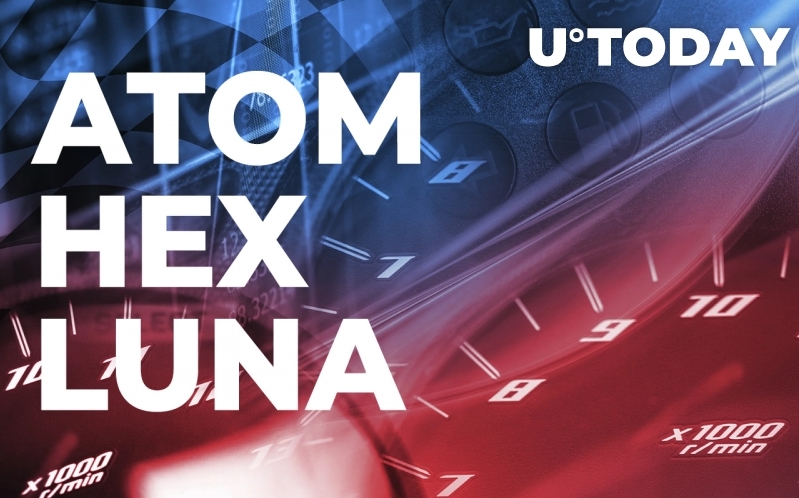 2022 01 20 18 31 38 ATOM HEX and LUNA Leading Altcoin Rally with Average 10 Growth in Last 24 Hour - رمزارزهای ATOM ،HEX و LUNA با میانگین رشد 10 درصدی در 24 ساعت گذشته، پیشروترین آلتکوین های بازار بوده اند