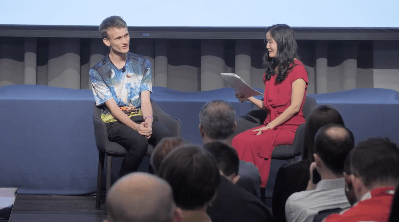 vitalik buterin   unchained live   20 march 2019 1280x712 1 - ویتالیک بوترین، خالق اتریوم، پیش‌بینی‌های خود را در دهه گذشته بازبینی می‌کند!