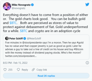 Screenshot 2022 02 16 at 09 05 53 Mike Novogratz Says You Can Be Bullish on Both Gold and Bitcoin 300x263 - به اعتقاد مایک نووگراتز هم طلا و هم بیت کوین میتواند صعودی باشد