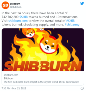 00 743 Million SHIB 282x300 - تعداد 743 میلیون SHIB در 24 ساعت سوزانده شد؛ 575 میلیون در 2 روز آینده از بین خواهد رفت