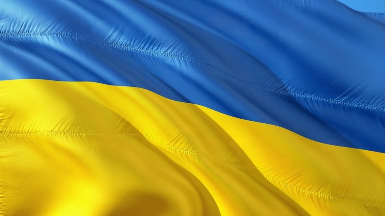 Ukrainian Flag 770x433 1 - کمک های مالی بیت کوین و کریپتو به اوکراین از 50 میلیون دلار گذشت