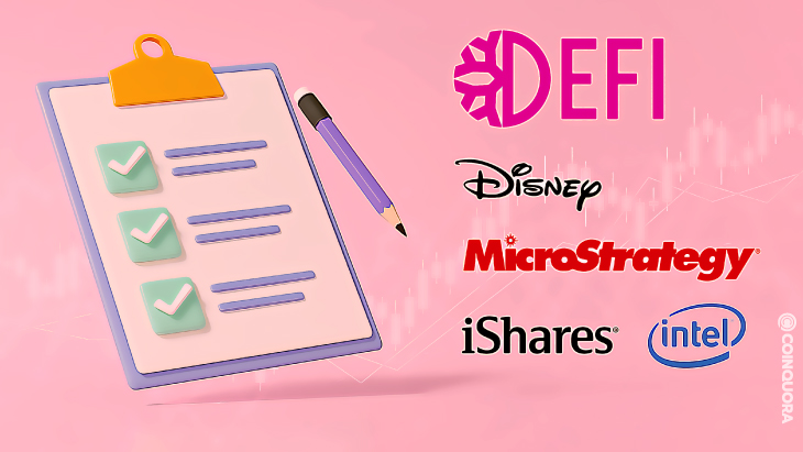 00 Disney - دیفای چین و لیست کردن دارایی های غیرمتمرکز Disney، MicroStrategy، Intel، iShares