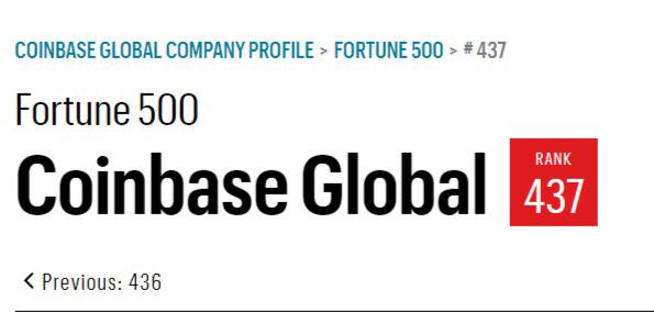 IMG 20220524 160906 457 - کوینبیس اولین شرکت کریپتویی در Fortune 500 شد