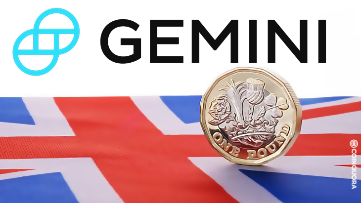 gemini - فراهم شدن امکان مبادلات پوند بریتانیا با استیبل کوین صرافی Gemini