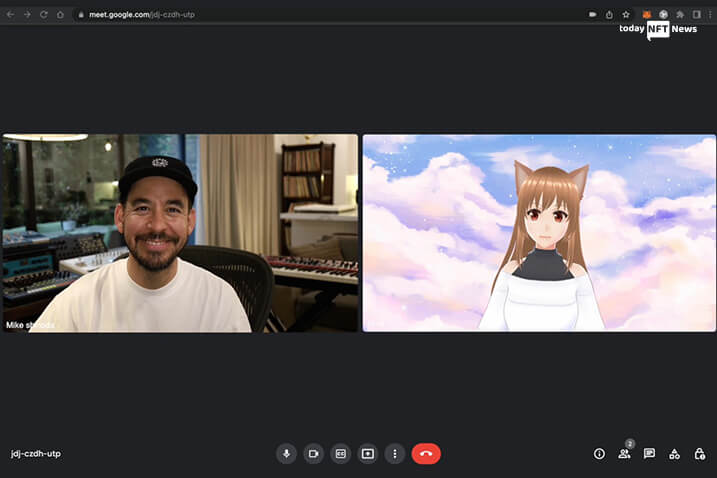 Mike Shinoda invest in NFT Avatars For Video Calls - سرمایه گذاری مایک شینودا در یک استارت آپ NFT