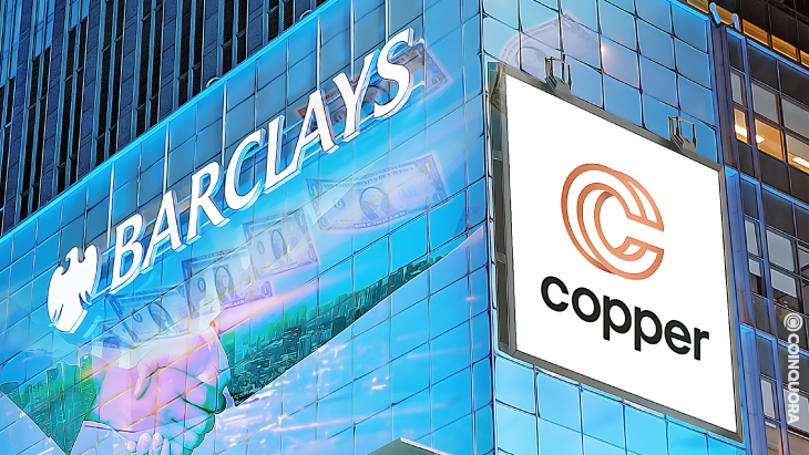 UK banking giant Barclays invests in 2 billion crypto firm Copper - سرمایه گذاری بزرگترین بانک بریتانیا در شرکت رمزارزی Copper.co